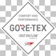 GORE-TEX Infinium™ Windstopper® Bekleidung ist absolut winddicht, wasserabweisend und sehr atmungsaktiv. Wasserdampf kann durch die innovative Membran leicht nach außen entweichen und hält das Mikroklima des Körpers im Gleichgewicht.