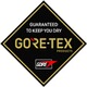 Jede Jacke, jeder Schuh und jeder Handschuh, der mit der originalen GORE‑TEX Produkttechnologie hergestellt wurde, erfüllt das GUARANTEED TO KEEP YOU DRY™ Versprechen – innen wie außen. Strenge Labortests beweisen, dass Regen oder Schnee nicht durch das Material hindurch kommt. Außerdem ist jedes Produkt atmungsaktiv, sodass Schweiß jederzeit in Form von Wasserdampf entweichen kann.
- hervorragender wasserdichter Schutz
- herausragende Atmungsaktivität sorgt für mehr Komfort
- fortschrittlicher winddichter Schutz hält jeden Wind vollständig ab
- die Produkte werden auf Herz und Nieren getestet – sowohl in unseren Labors als auch draußen